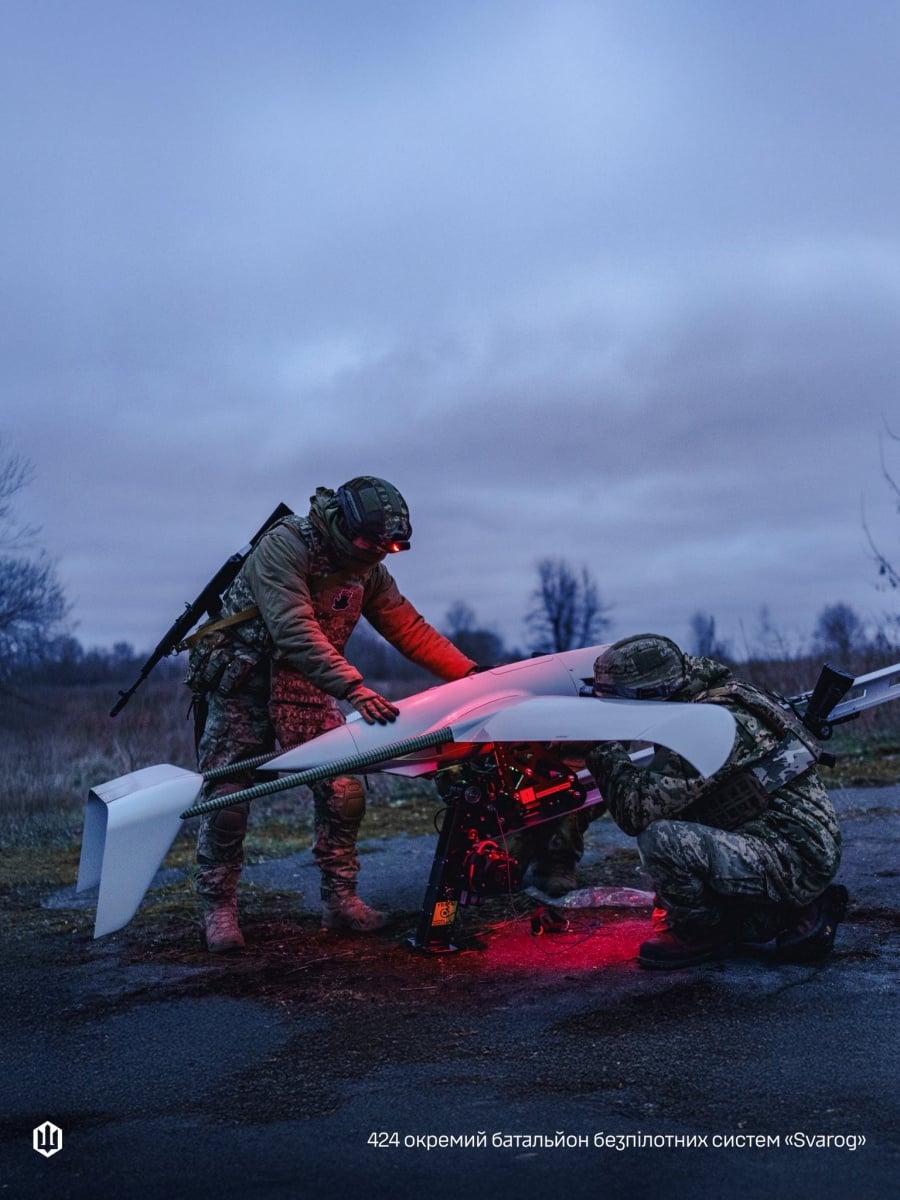 Żołnierze Sił Systemów Bezzałogowych SZ Ukrainy