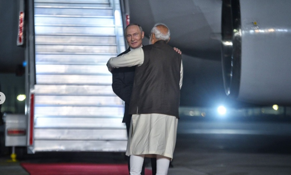 Narendra Modi i Władimir Putin. Fot: X/@narendramodi