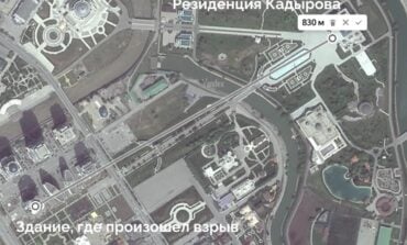 Blisko było. Dron eksplodował obok rezydencji Kadyrowa