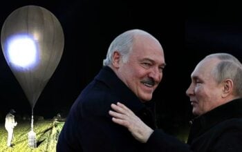 57 balonów w ciągu nocy! Łukaszenka się rozkręca. Lecą już także z Rosji