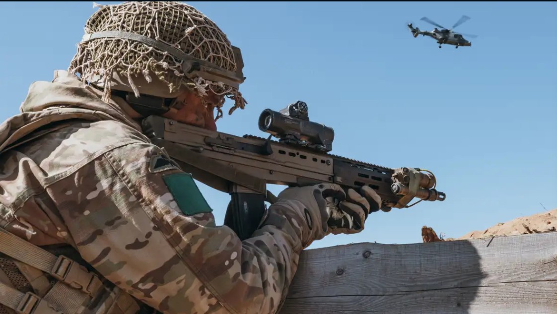 Brytyjski żołnierz ginie na Ukrainie podczas tajnych testów nowej broni