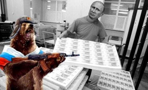 Rublowa wścieklizna! Maszyny drukują jak szalone