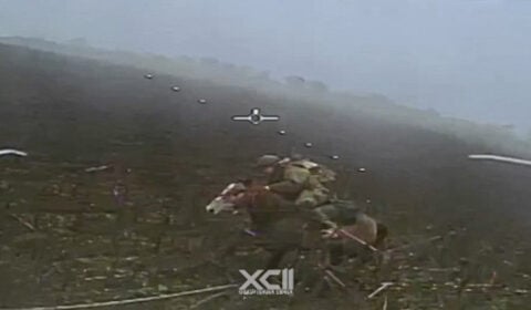 Ruszyli na ukraińskie pozycje… konno! Finał mógł być tylko jeden [WIDEO]