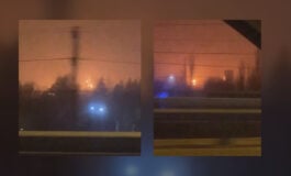 Łuna pożaru nad miastem! Ropa znów płonie - jest nagranie