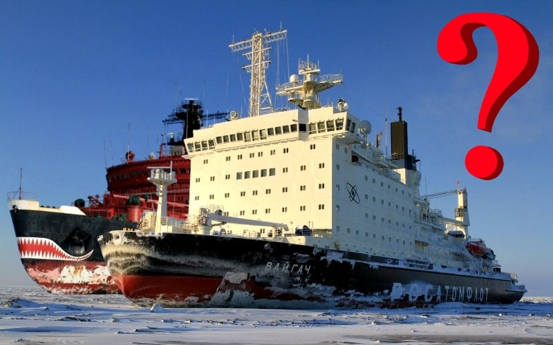 Collage / fot: Rosatomfłot