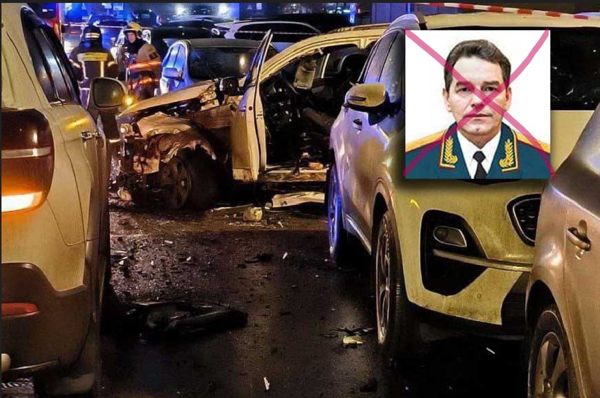 Moskwa sparaliżowana strachem. Auto generała Putina wyleciało w powietrze (WIDEO)