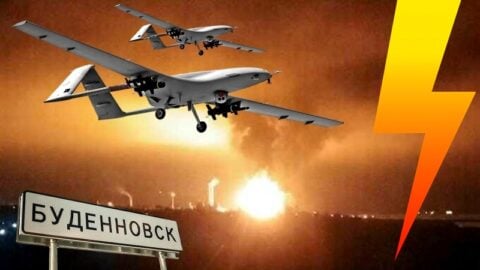 Noc. Pożar. Łukoil minus jeden (WIDEO)