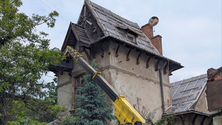 Polacy pomogą odbudować willę we Lwowie