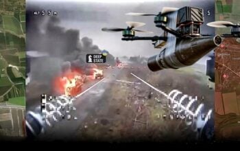 Wojsko jedzie, wojsko płonie. Nic z nich nie zostało! (WIDEO)