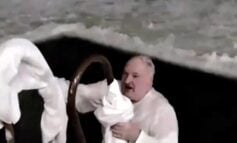 150-kilogramowy Łukaszenka w przeręblu! Tylko coś tu nie tak... (WIDEO)