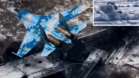 Spikował na nich jak grom z jasnego nieba! I rozerwał na pół (WIDEO)