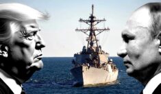 Niszczyciel USA goni przez Atlantyk 4 statki Putina! Za chwilę dopadnie