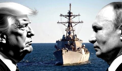 Niszczyciel USA goni przez Atlantyk 4 statki Putina! Za chwilę dopadnie