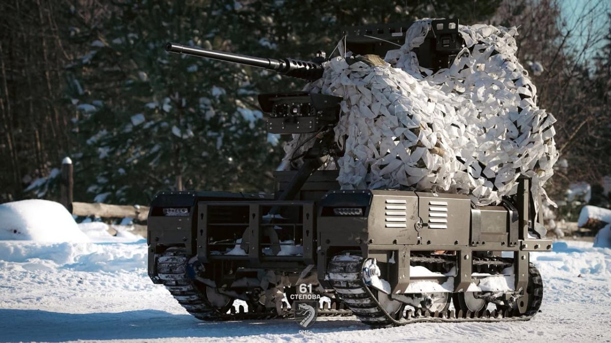 Ukraiński robot bojowy DevDroid