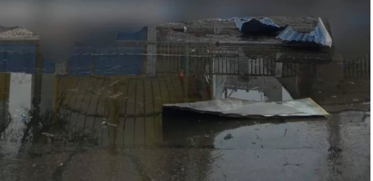 300 ton oleju wylało się na drogę w Dnieprze. Fot: Prt.sc/glavnoe.in.ua