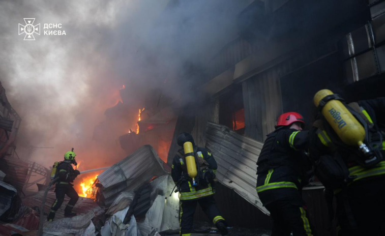 Zdjęcie ilustracyjne z Kijowa. Fot: @dsns_telegram