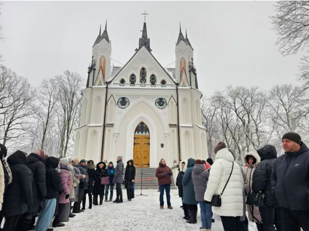 Odrestaurowana Kaplicę rodu Orzeszków. Fot: Drahiczyn.by