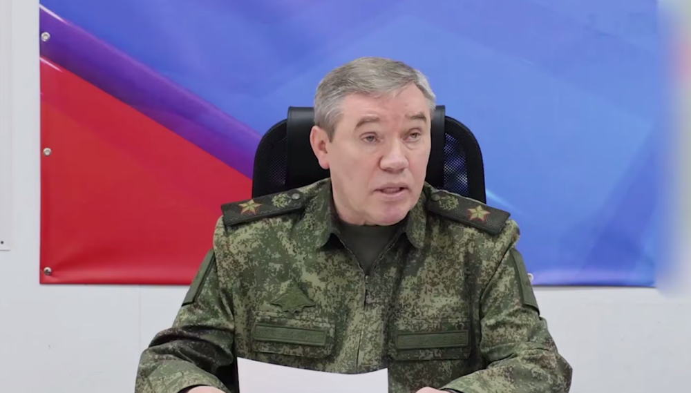 Walerij Gierasimow. Fot: PrtSc/@agentstvonews