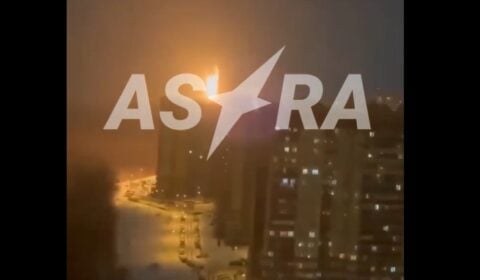 Piekło w rosyjskim mieście. Śmiertelne dla Kremla drony urządziły nocną kanonadę (WIDEO)