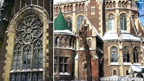 Lwów: Nalot uszkodził najpiękniejszy kościół na Kresach!