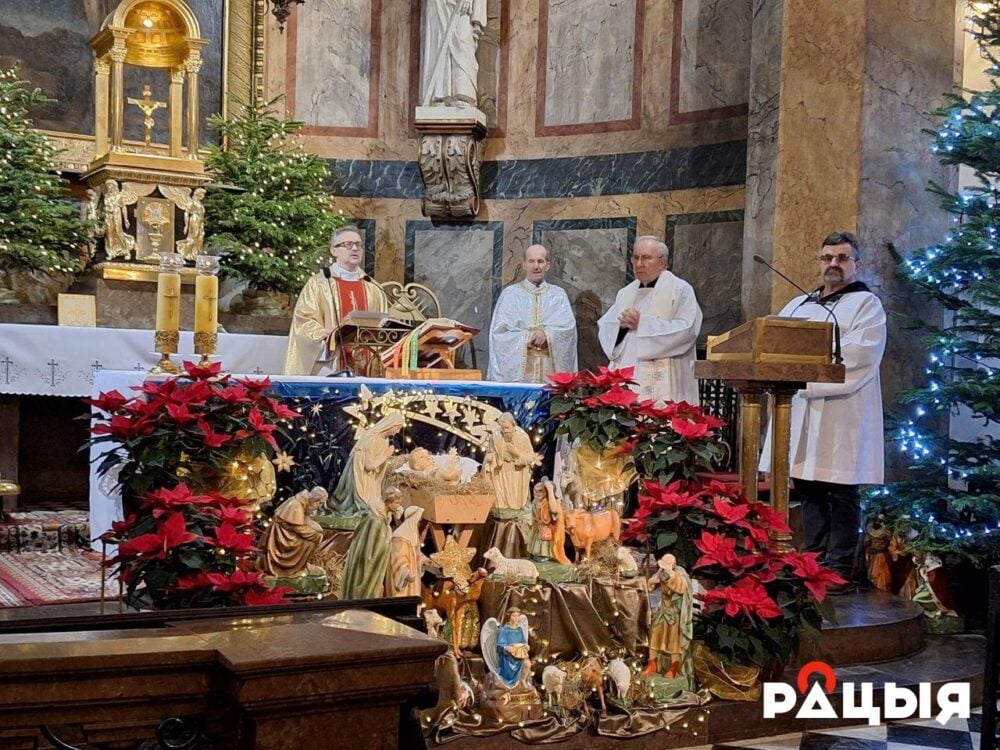 Uroczystość poświęcenia figur Trzech Króli w Warszawie. Fot: Racyja.com