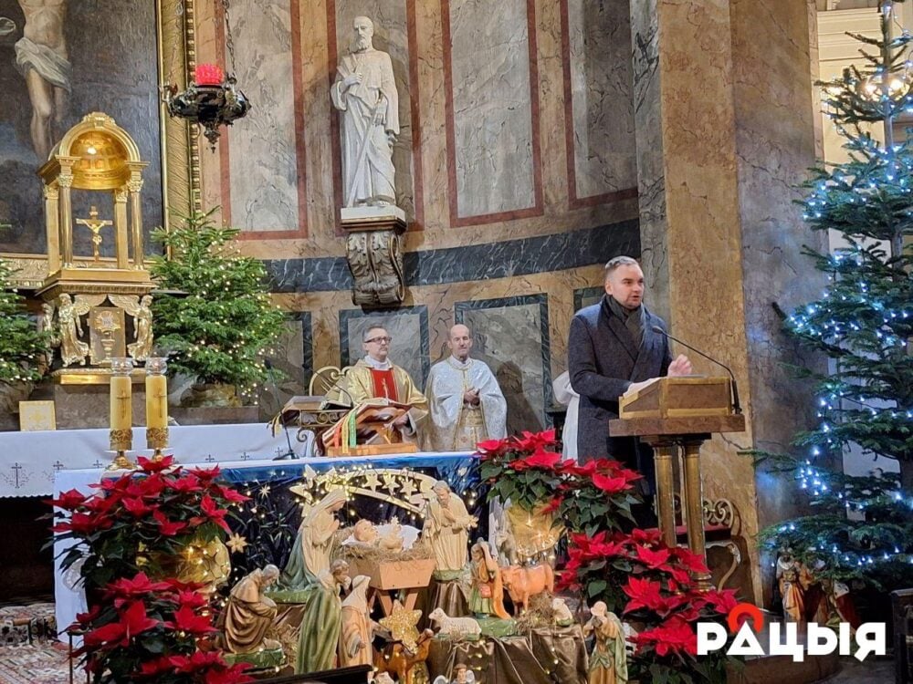 Uroczystość poświęcenia figur Trzech Króli w Warszawie. Fot: Racyja.com