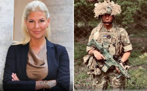 Szwedzka Walkiria! Rzuciła parlament i ruszyła na front (FOTO)