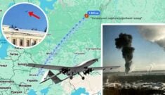 Poszli na rekord! Drony runęły na nich 1885 km od frontu (WIDEO)