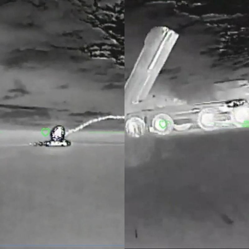 Zaatakowane przez wojska ukraińskie obiekty wojskowe na Krymie i Zaporożu