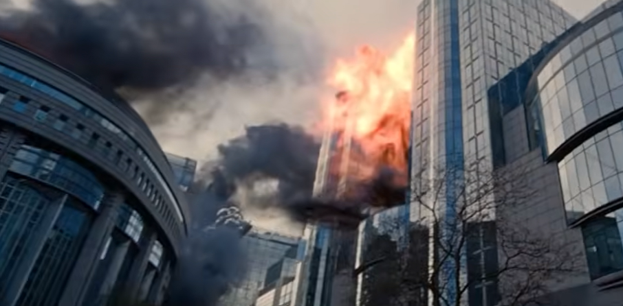 Fot: PrtSc/Youtube/eurointegration.com.ua/Stworzony przez Sztuczną Inteligencję