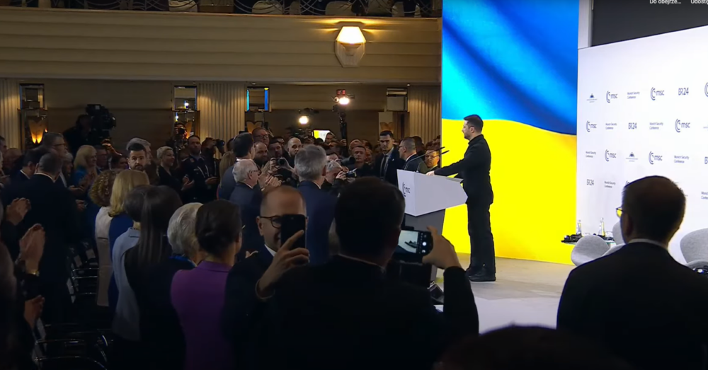 Prezydent Ukrainy Wołodymyr Zełenski/ Fot; PrtSc/prezydent.gov.ua