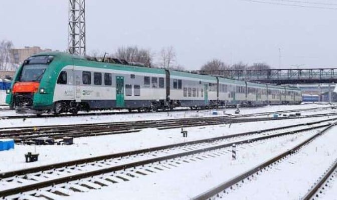 Pociąg PESA/Zdjęcie: Koleje Białoruskie