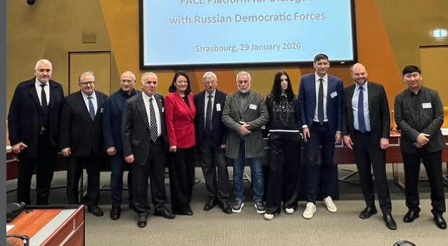 Rosyjska opozycja w Wilnie. Fot; instagram.com/mark_feygin