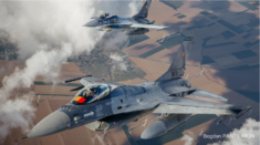 Incydent z dronem przy granicy: poderwano myśliwce F-16
