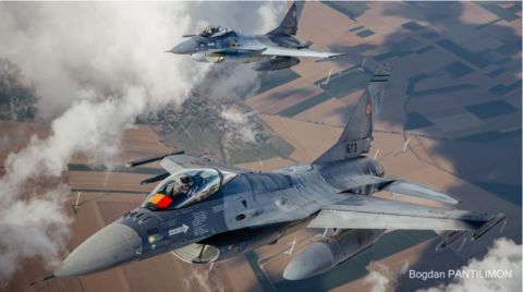 Incydent z dronem przy granicy: poderwano myśliwce F-16