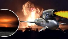 Trafili w strategiczny skład! Amunicja eksploduje, ewakuacja ludności (WIDEO)
