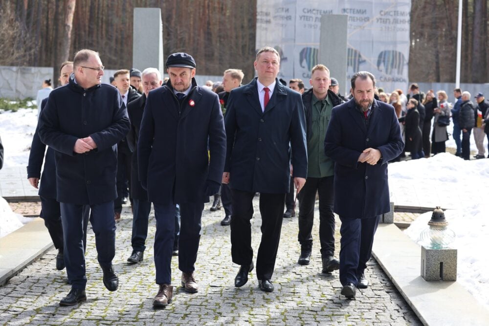Uroczystości na Cmentarzu w Kijowie-Bykowni: 86 lat od decyzji o Zbrodni Katyńskiej/fot. Urząd do Spraw Kombatantów i Osób Represjonowanych RP
