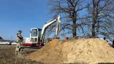 Ugły: Pierwszego dnia poszukiwań ofiar zbrodni UPA odnaleziono ludzkie szczątki