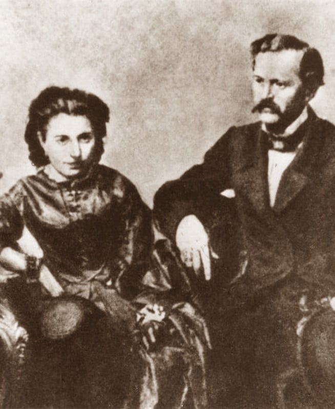 Eliza Orzeszkowa i Piotr Orzeszko. Foto: domena publiczna
