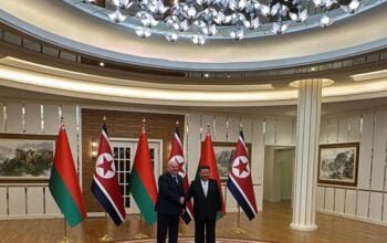 Łukaszenka z wizytą w Korei Północnej. Zaczął szturmowo i procentowo