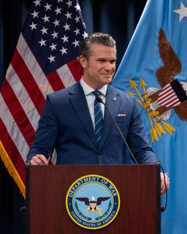 Hegseth: Pustki w arsenale wojskowym USA to wina Ukrainy