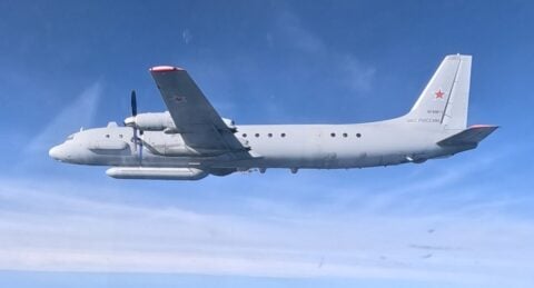 „The Invisible Man” po rosyjsku. Nie z nami te numery: polskie myśliwce przechwyciły nad Bałtykiem Iljuszyna z wyłączonym transpoderem