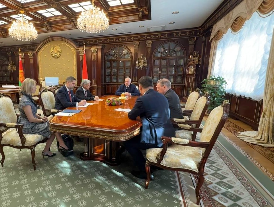 Spotkanie amerykańskiej delegacji z Łukaszenką