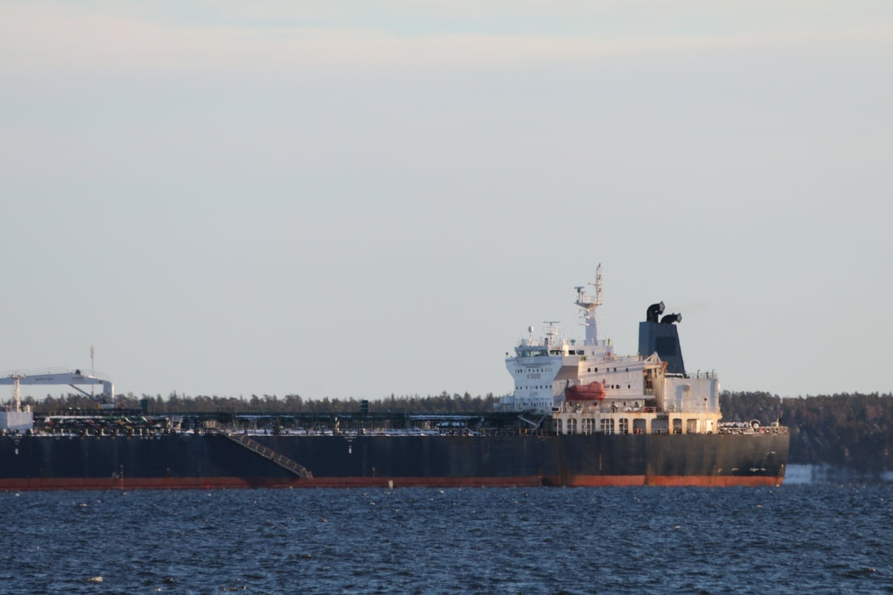 Tankowiec "Eagle S" zaliczany do "floty cieni"