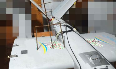 Tego jeszcze nie było. Rosjanie chcieli zestrzelić ukraińskiego drona trójzębem