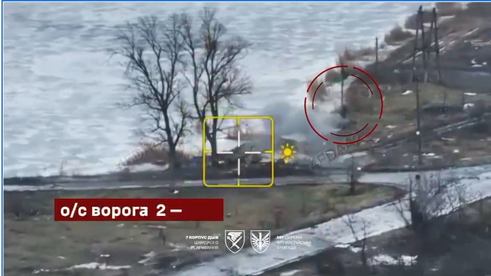 Pokazali nagranie przełamania rosyjskiej obrony w Donbasie