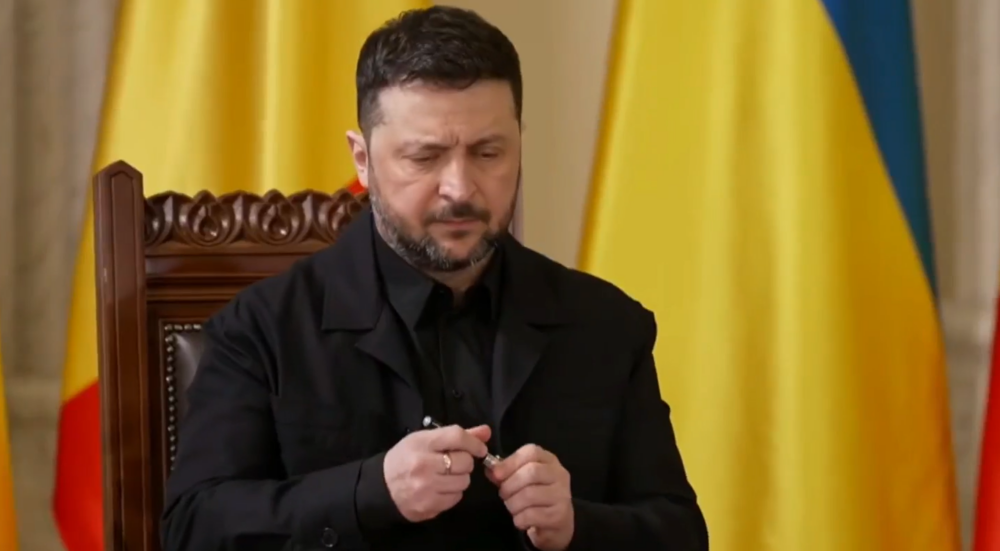 Wołodymyr Zełenski/ Fot: PrtSc/.youtube.com