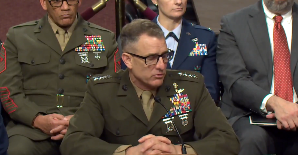 Gen. Francis L. Donovan. Fot: PrtSc x.com/USMC