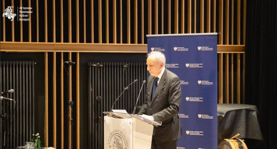 Wiceminister Spraw Zagranicznych RP Władysław Teofil Bartoszewski, 27 marca 2026 r. Fot: @CabinetBelarus