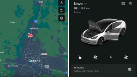 Amerykanin znalazł swoją Teslę na Białorusi i przejął nad nią zdalną kontrolę